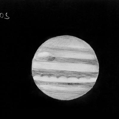 Jupiter Zeichnung