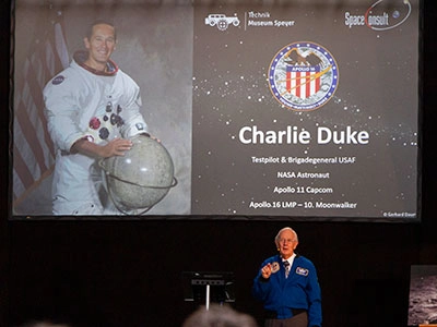 Charlie Duke am 30.05.2019